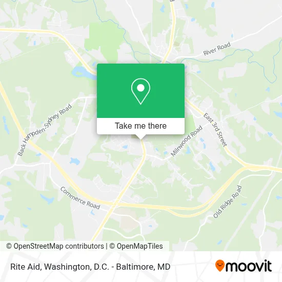 Rite Aid map