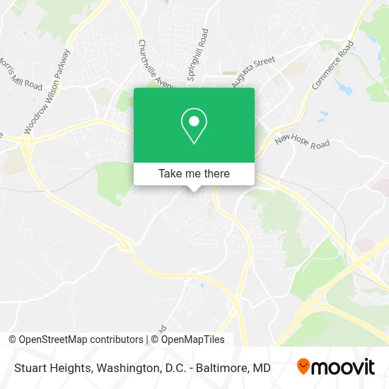 Stuart Heights map