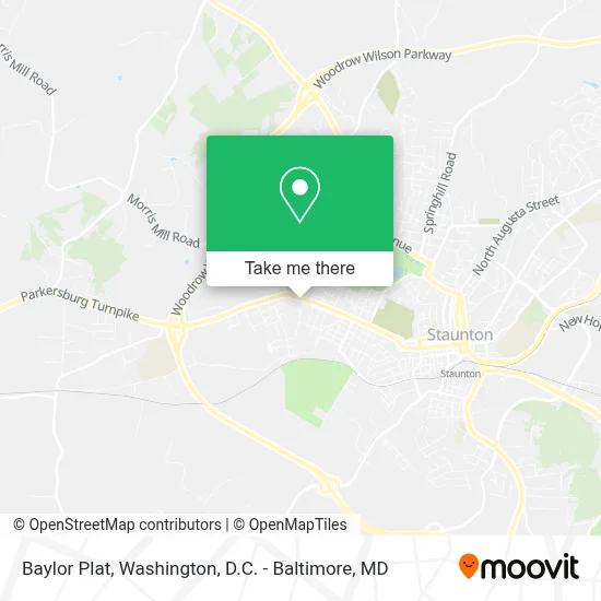 Baylor Plat map