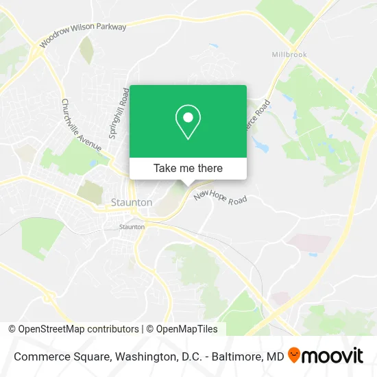 Commerce Square map