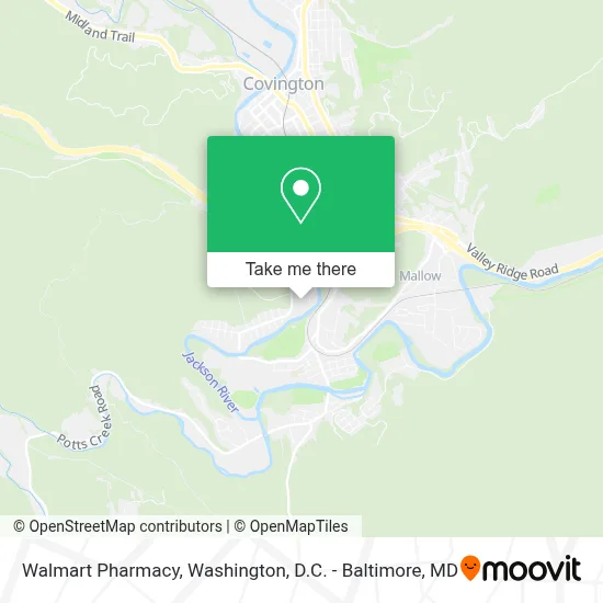 Walmart Pharmacy map