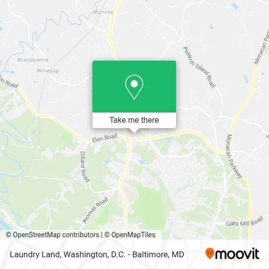 Laundry Land map