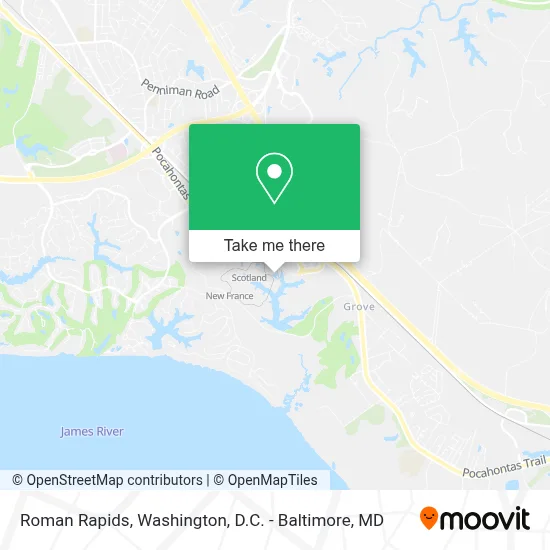 Roman Rapids map