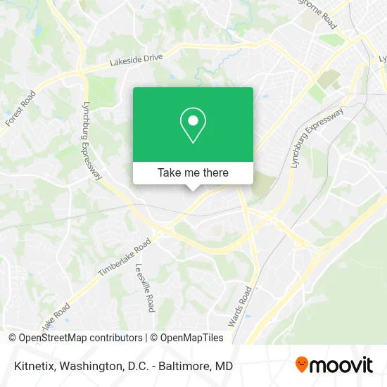 Kitnetix map