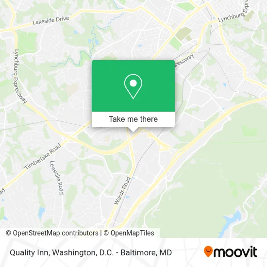 Quality Inn map