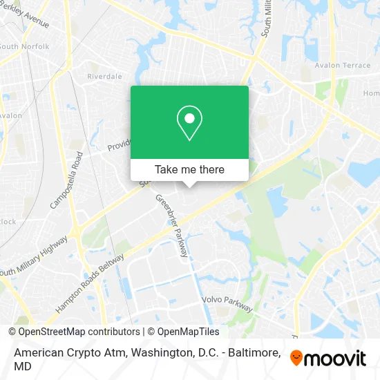 American Crypto Atm map