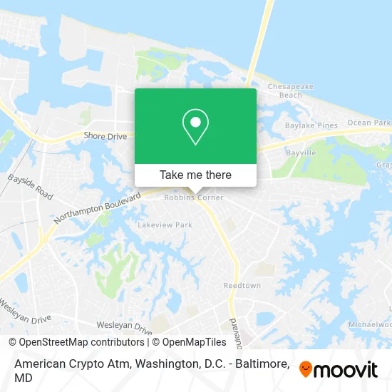 American Crypto Atm map