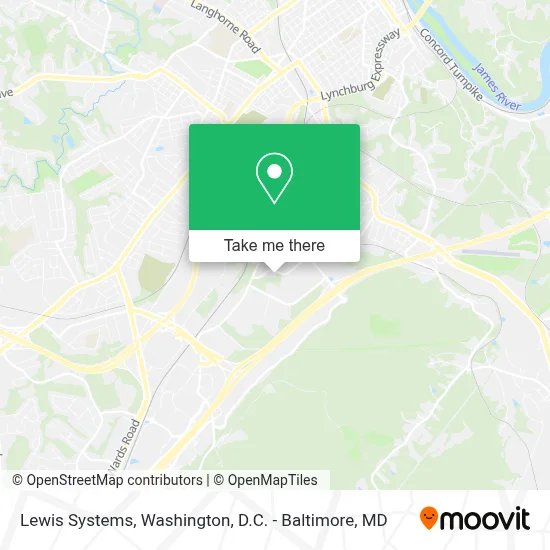 Lewis Systems map