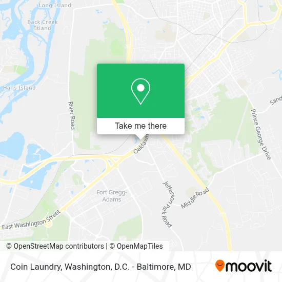 Coin Laundry map