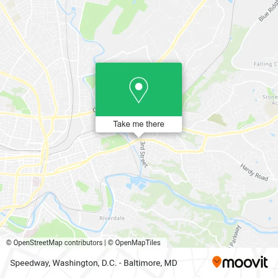 Speedway map