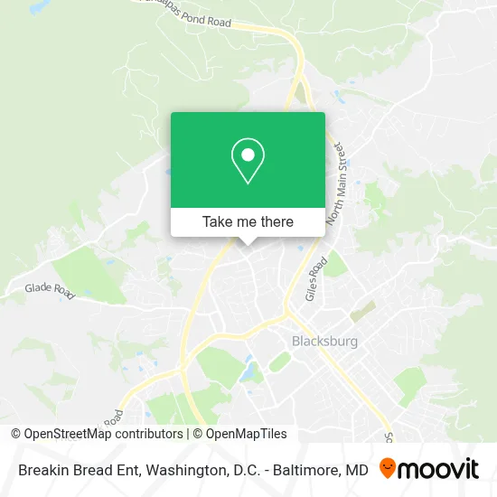 Breakin Bread Ent map