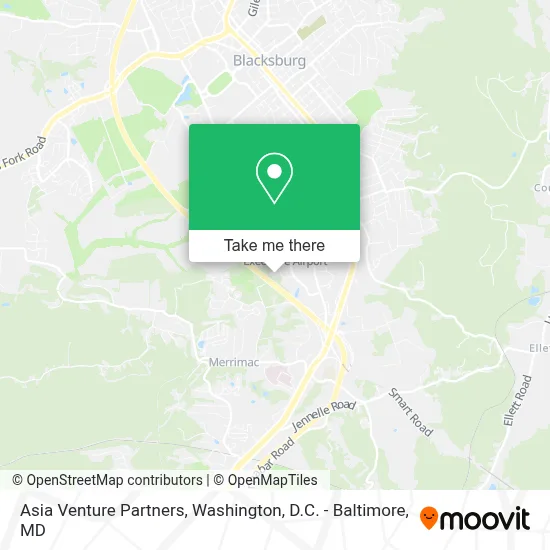Asia Venture Partners map