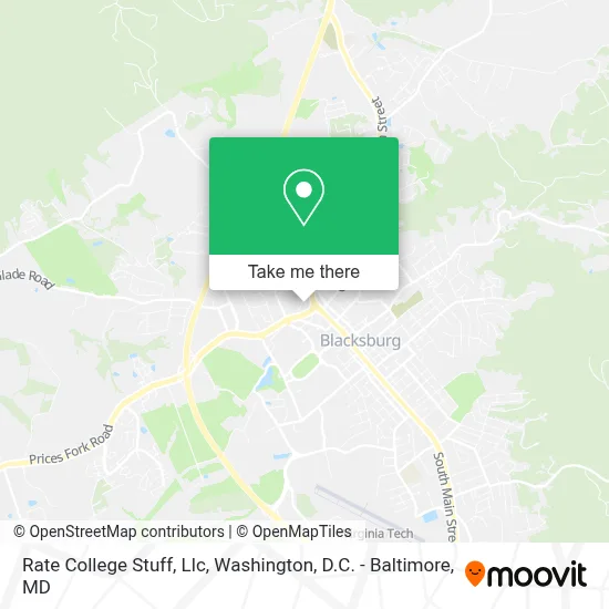 Rate College Stuff, Llc map