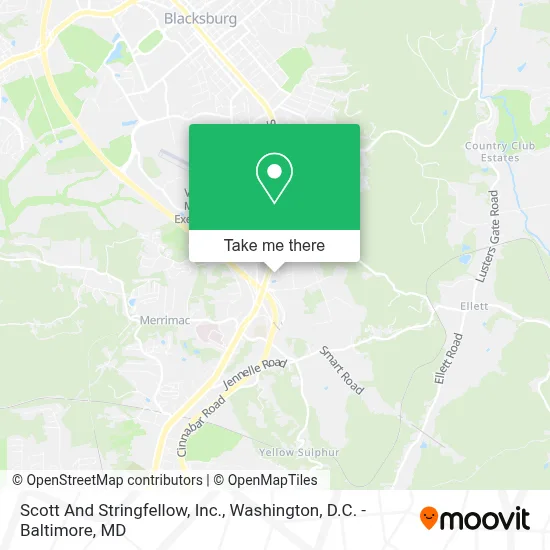 Scott And Stringfellow, Inc. map