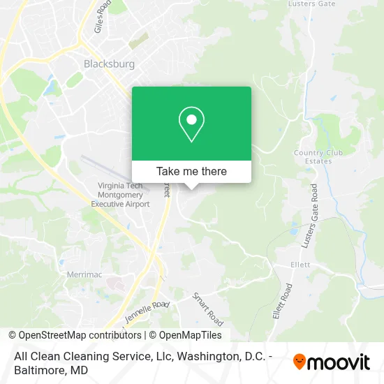 All Clean Cleaning Service, Llc map
