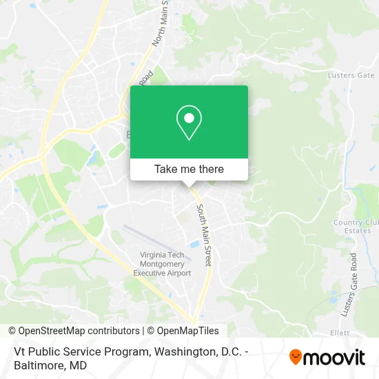 Vt Public Service Program map