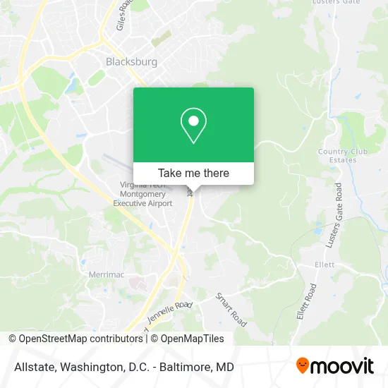 Allstate map