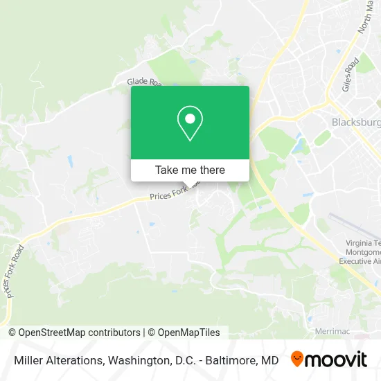 Miller Alterations map