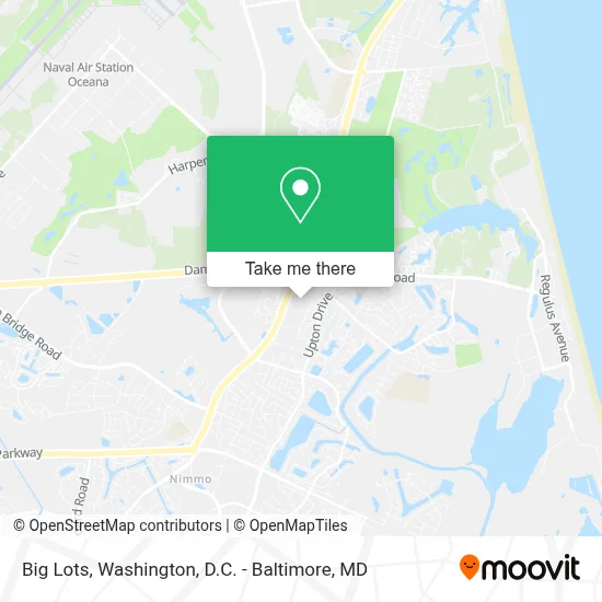 Big Lots map