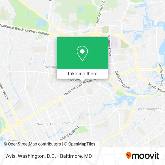 Avis map
