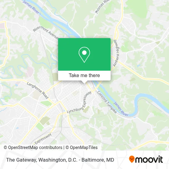 The Gateway map