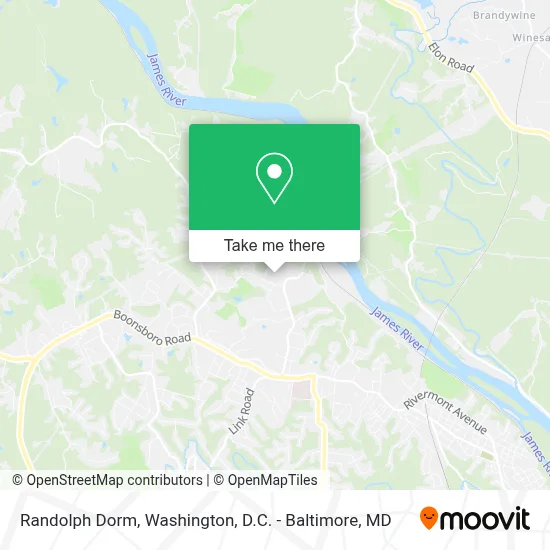 Randolph Dorm map