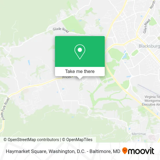 Haymarket Square map