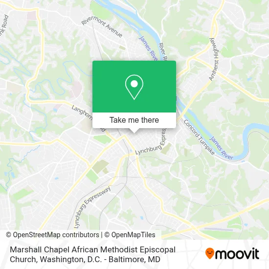 Marshall Chapel African Methodist Episcopal Church map