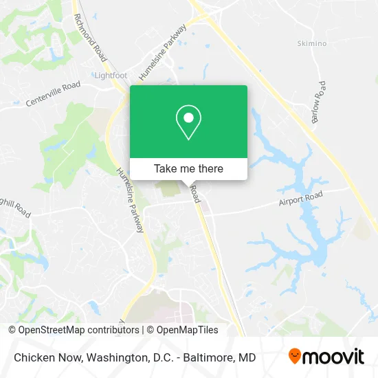Chicken Now map