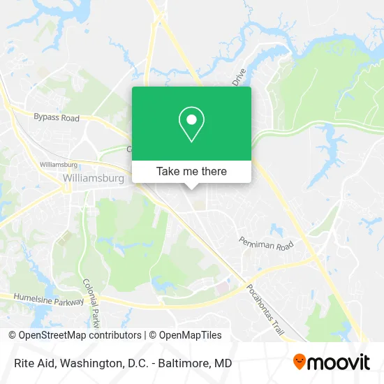 Rite Aid map