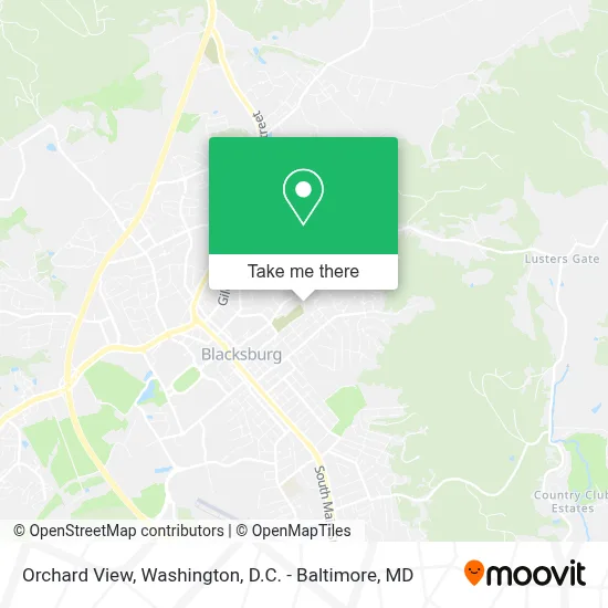 Orchard View map