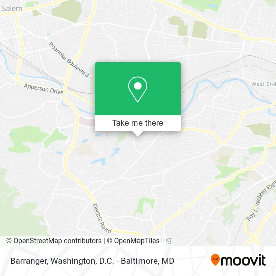 Barranger map