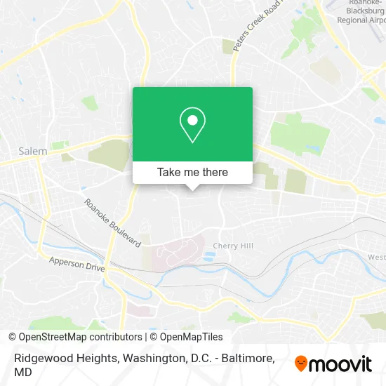 Ridgewood Heights map