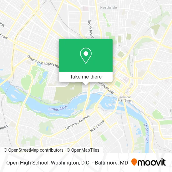 Open High School map