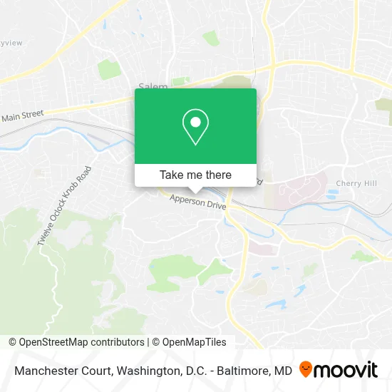 Manchester Court map