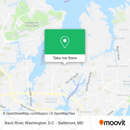Back River map