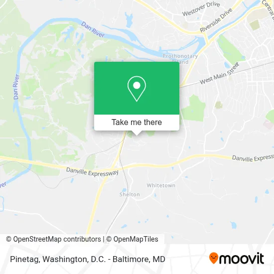 Pinetag map