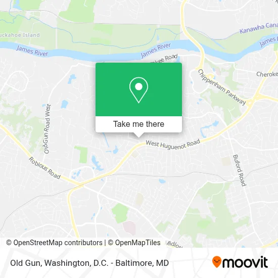 Old Gun map