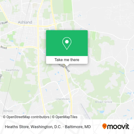 Heaths Store map