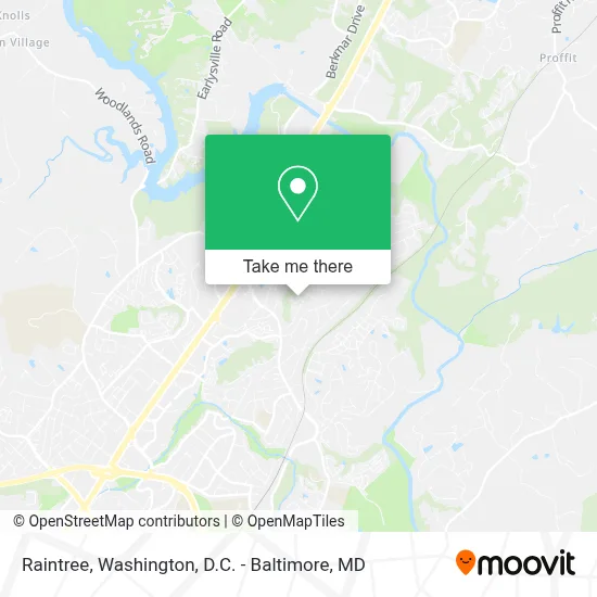 Raintree map