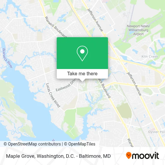 Maple Grove map