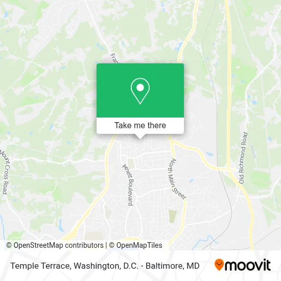 Temple Terrace map