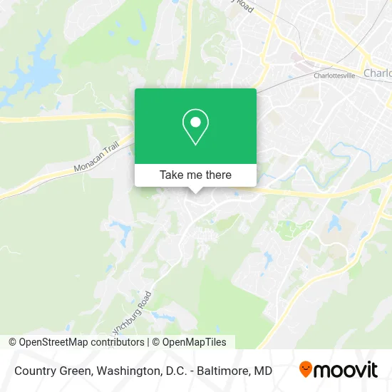 Country Green map