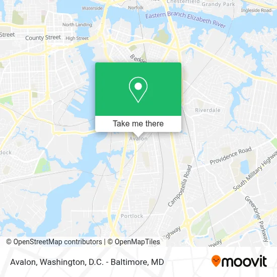 Avalon map