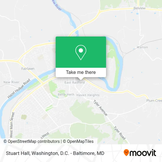 Stuart Hall map