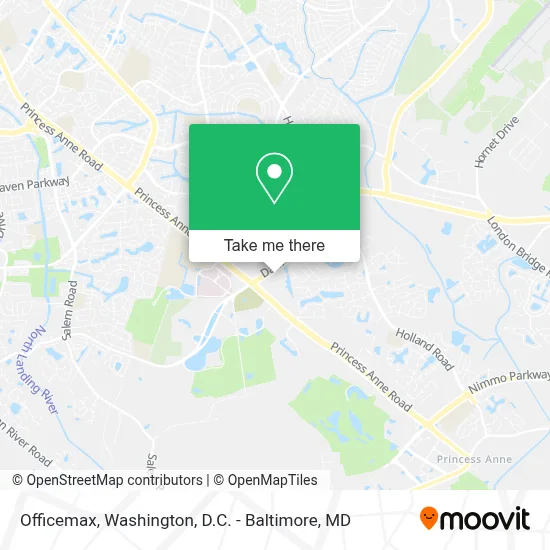 Officemax map