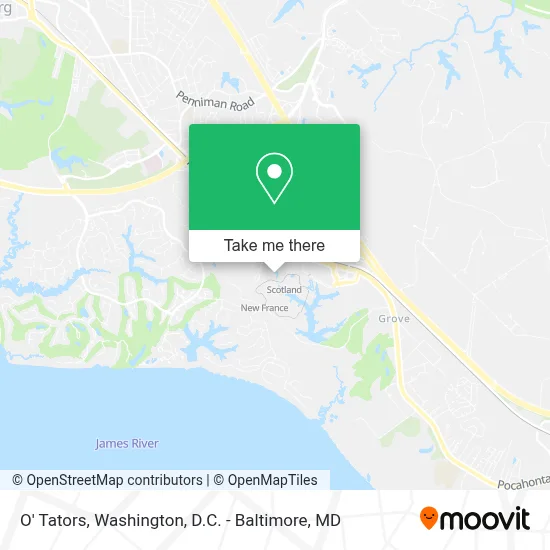 O' Tators map