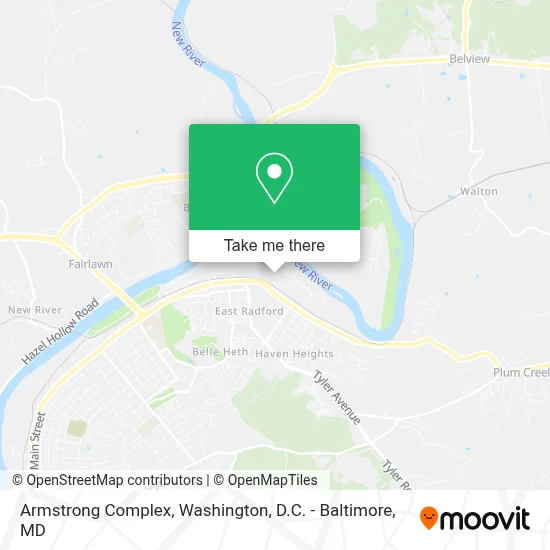 Armstrong Complex map