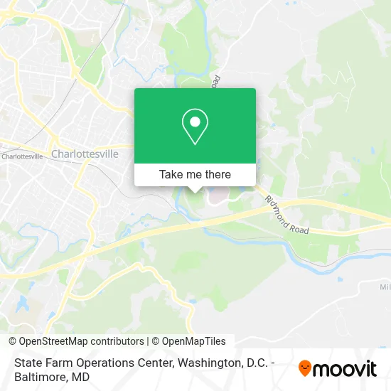 State Farm Operations Center map