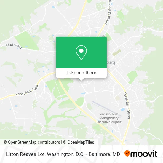 Litton Reaves Lot map